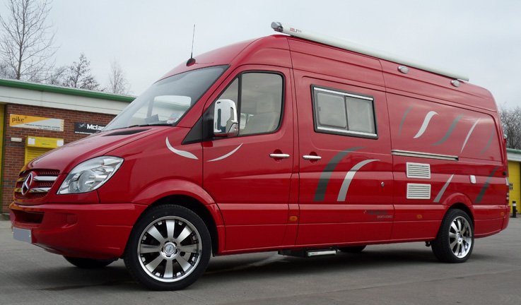 Mercedes sprinter motorcycle hauler #6