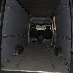 Sprinter DIY conversion by Allen Sutter, interior removed Sprinter DIY conversion by Allen Sutter, interior removed