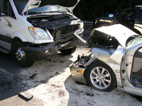 Mercedes sprinter accident #4