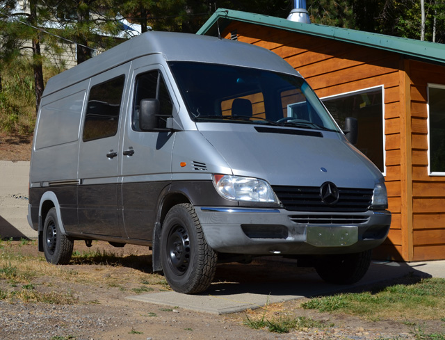 What are names of some camper vans that use the Sprinter chassis?